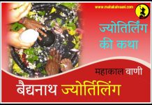 वैद्यनाथ ज्योतिर्लिंग कथा हिंदी में Vaidyanath Jyotirlinga History and Story in Hindi